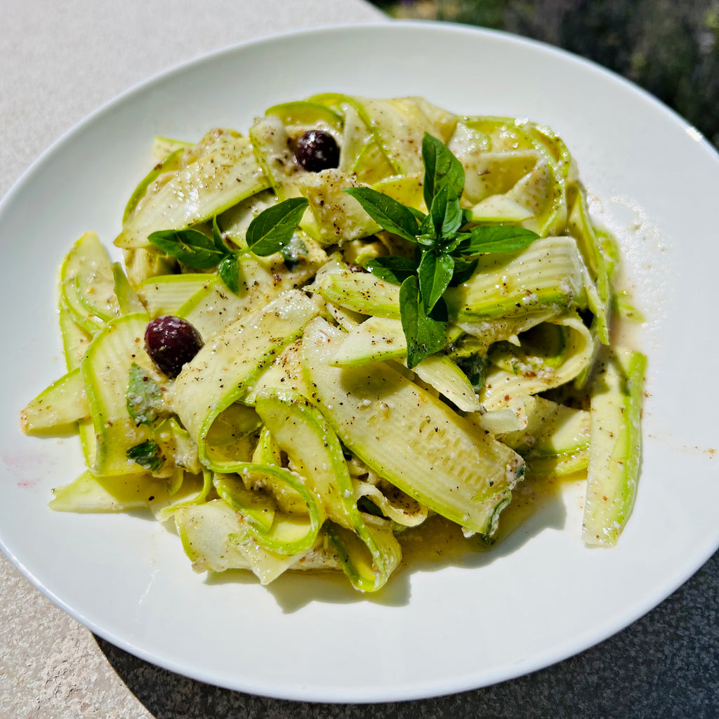 Courgettes Parmesan Basilic ⏐ SALADE